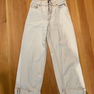 Urban outfitters cream pants-size 29